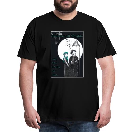 2 Years Twitch Anniversary / Goth Music Haunting - Männer Premium T-Shirt