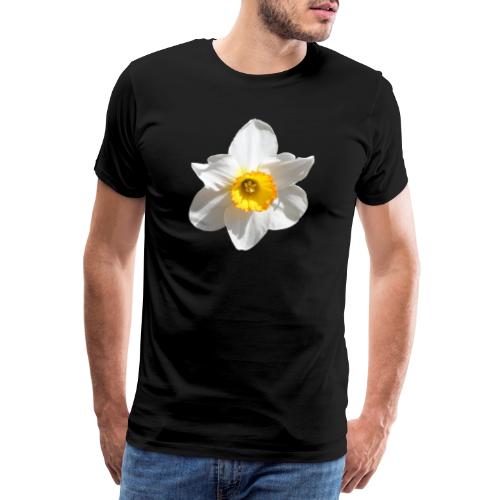Narzisse Blume Frühling Ostern - Männer Premium T-Shirt