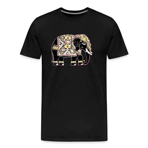 Indian elephant for luck - Men's Premium T-Shirt