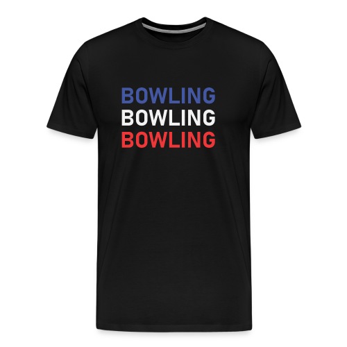 Bowling Bleu Blanc Rouge - T-shirt Premium Homme
