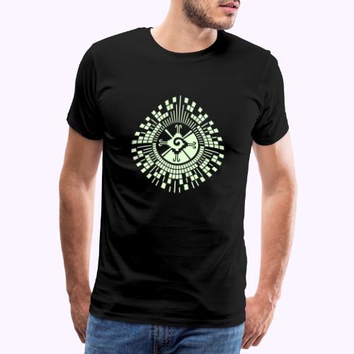 Hunab Ku DNA Tree - Herre premium T-shirt