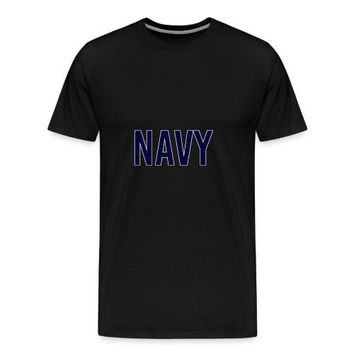 NAVY - Navy Blue - Men's Premium T-Shirt