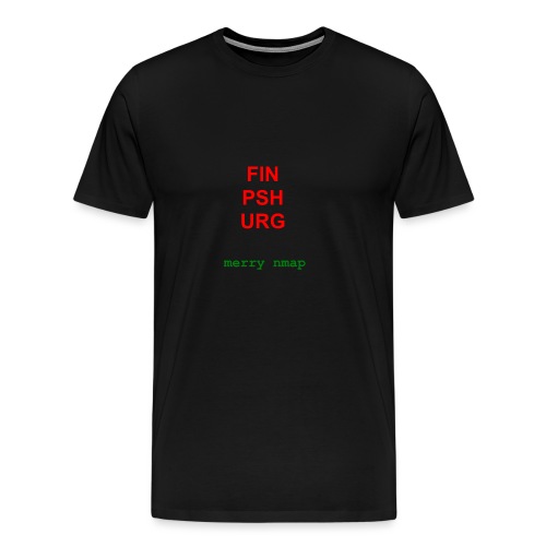 Merry nmap - Men's Premium T-Shirt