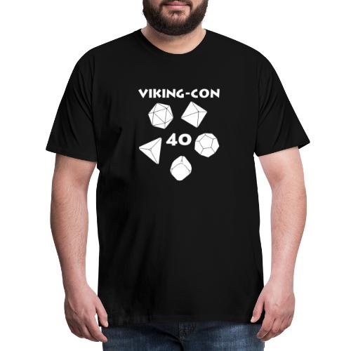 Viking-Con 40 - Herre premium T-shirt