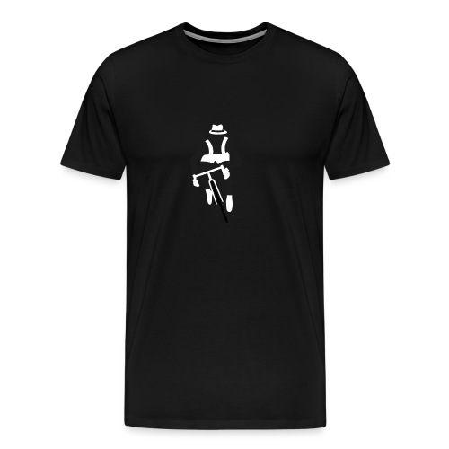Shirt Black and White 1 png - Men's Premium T-Shirt
