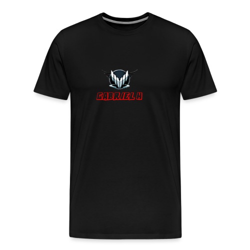 GHS Logo+lång text - Premium-T-shirt herr