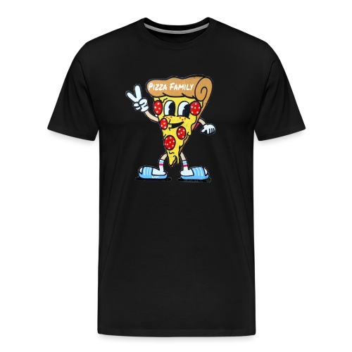 Pizza Family - Männer Premium T-Shirt