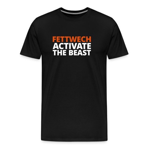 Fettwech Active the Beast - Männer Premium T-Shirt