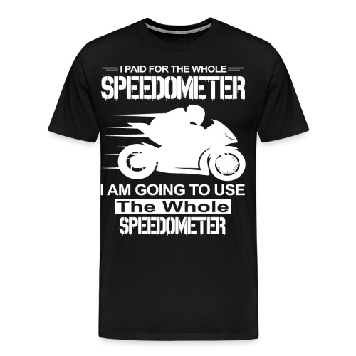 tacho Motorradfahrer superbike - Männer Premium T-Shirt