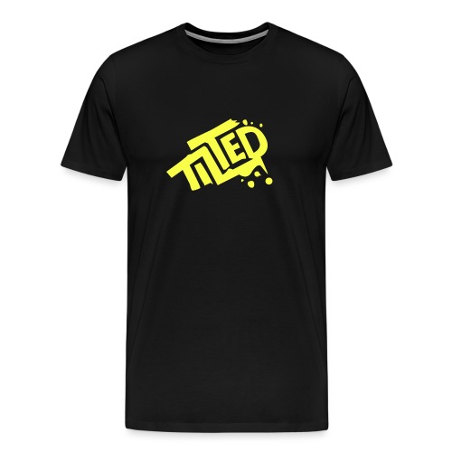 Fortnite Tilted (Yellow Logo) - Men's Premium T-Shirt