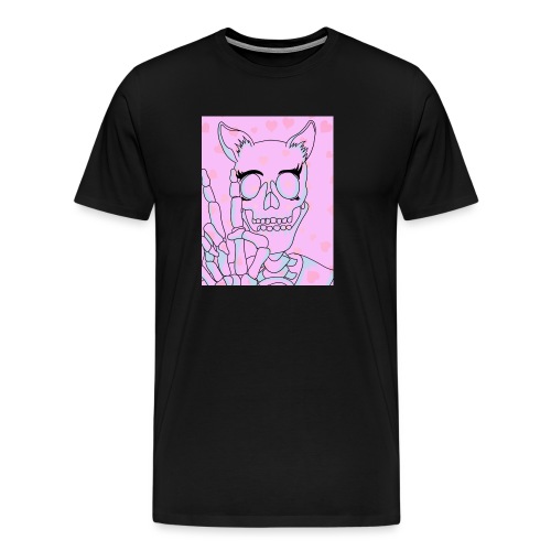 Kawaii Skull - Men's Premium T-Shirt