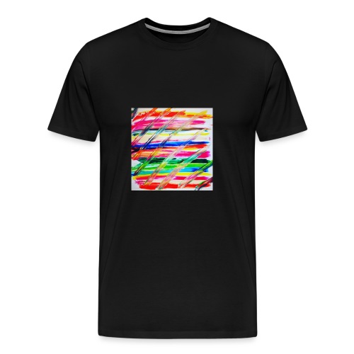 Rainbow Cross - T-shirt Premium Homme