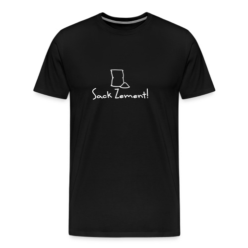 Hohenlohe: Sack Zement - Männer Premium T-Shirt