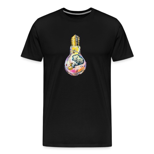 Alice in the bulb 2 Big - Männer Premium T-Shirt