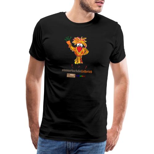 #immerhochdieGellerieb mit Logo - Männer Premium T-Shirt