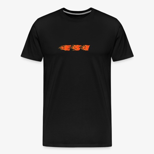 Flame - Mannen Premium T-shirt