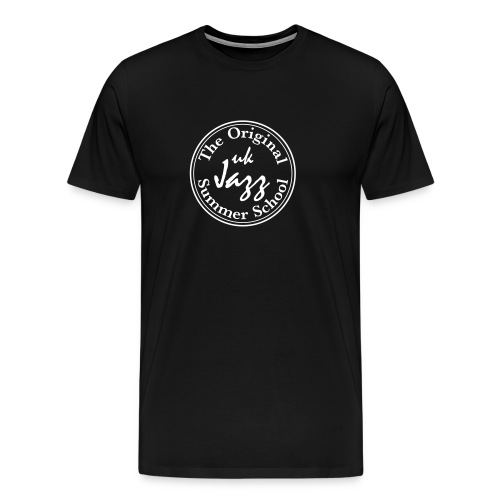 TOUKJSS Logo Badge white - Men's Premium T-Shirt