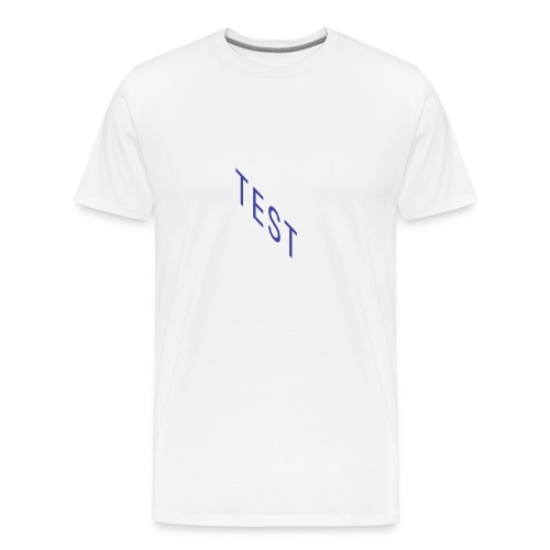 test - Mannen Premium T-shirt