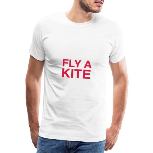 Lets Go Fly a Kite - Miesten premium t-paita