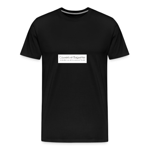 Couverts et Baguettes - T-shirt Premium Homme