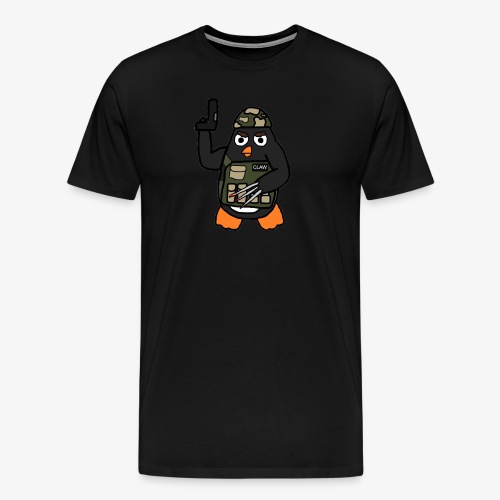 Official BF2042 Penguin - Premium-T-shirt herr
