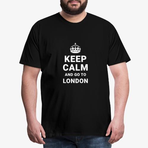 Keep calm and go to London - Männer Premium T-Shirt