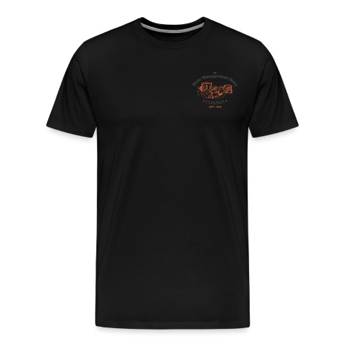 SMS logo v2 black text - Men's Premium T-Shirt