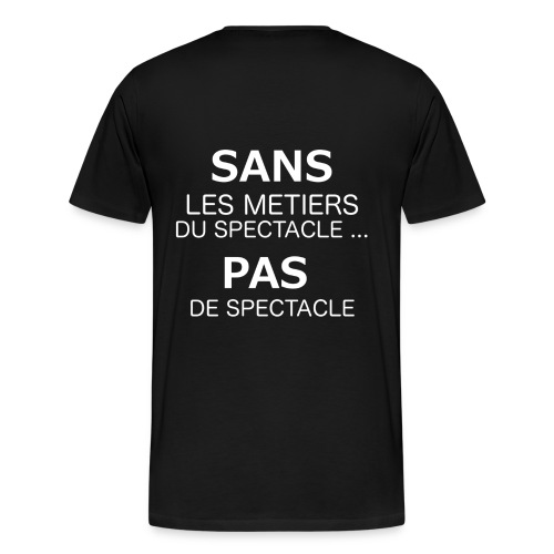 Metierspectacle png - T-shirt Premium Homme