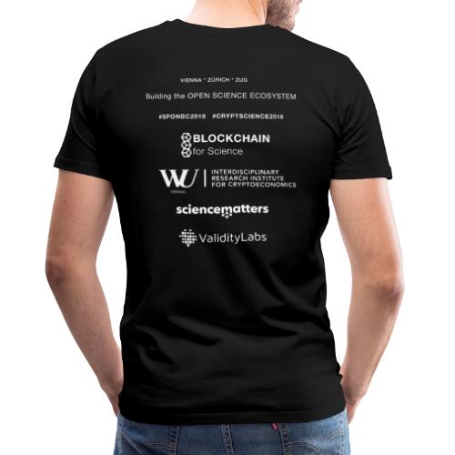 SPONBC2018 CRYPTSCIENCE2018 - Men's Premium T-Shirt