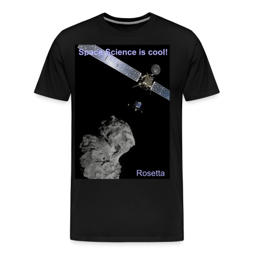 SpaceScienceisCool_Rosett - Männer Premium T-Shirt