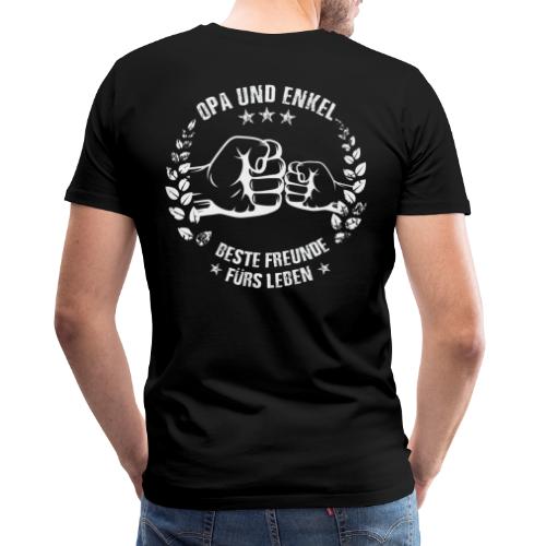 Opa und Enkel - Männer Premium T-Shirt