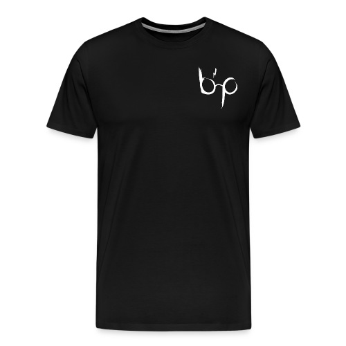 bp logo white small - Mannen Premium T-shirt
