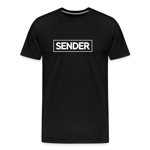SD Logo Solo white - Männer Premium T-Shirt