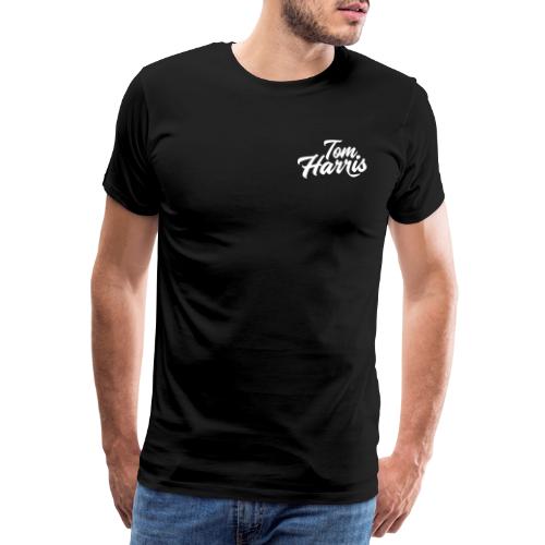 1 Tom Harris name number front & back white - Men's Premium T-Shirt