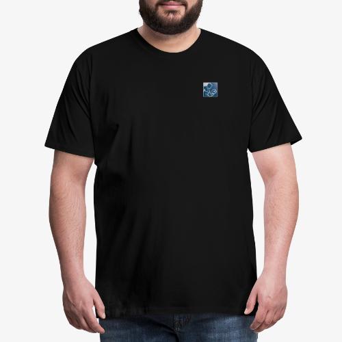 Mann-Krafttraining-Hantel - Männer Premium T-Shirt