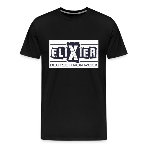 LogoElixier mit Text - Männer Premium T-Shirt