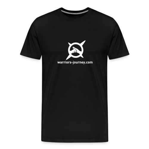 ziper logo 2 png - Männer Premium T-Shirt