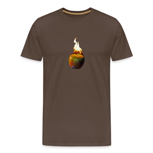Apple alone - Männer Premium T-Shirt
