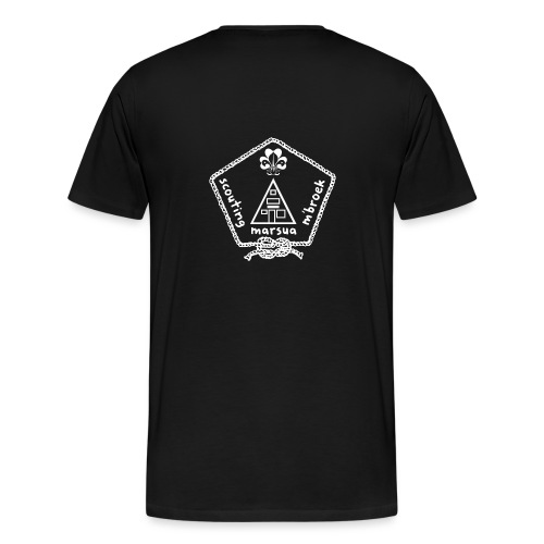 Marsua Wit - Mannen Premium T-shirt