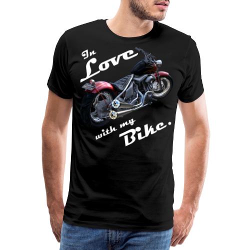 In Love with my Bike. - Männer Premium T-Shirt