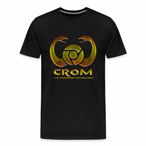 crom - Navegador web - Camiseta premium hombre