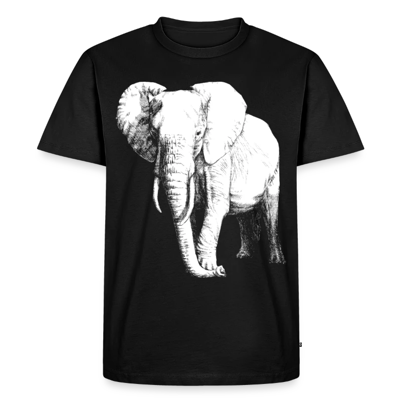 Elefant, afrikanisch - M&auml;nner Premium T-Shirt