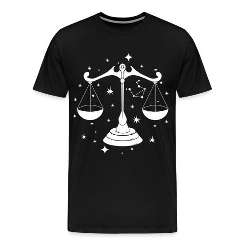 Sternzeichen Harmonische Waage September Oktober - Männer Premium T-Shirt