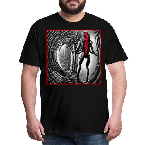 Aliengirl Giger Style - Männer Premium T-Shirt