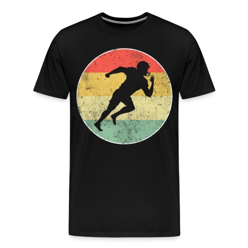 American Football Fan Spieler Geschenk - Männer Premium T-Shirt