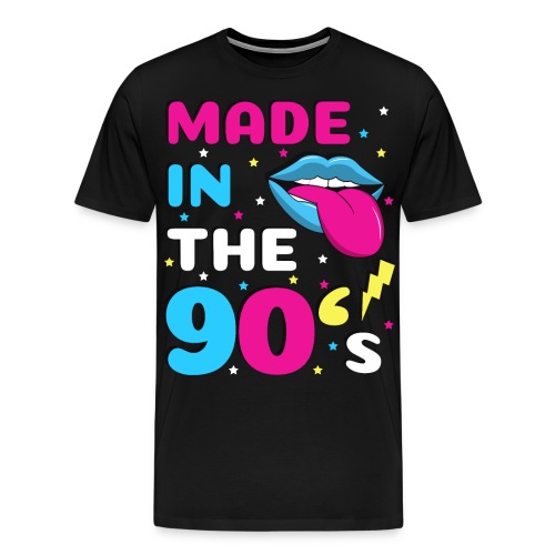 90er Jahre Party Feiern Mottoparty 90s - Männer Premium T-Shirt