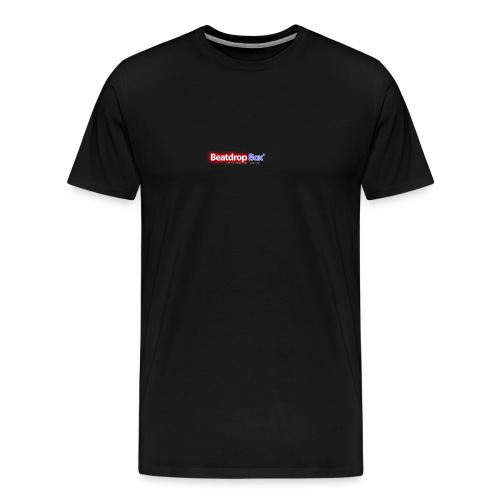 beatdropbox logo final and hires - Mannen Premium T-shirt