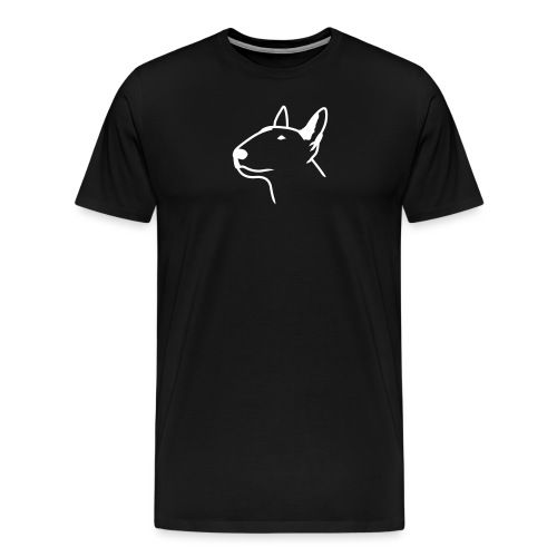 Bullterrier Head 1c - Männer Premium T-Shirt