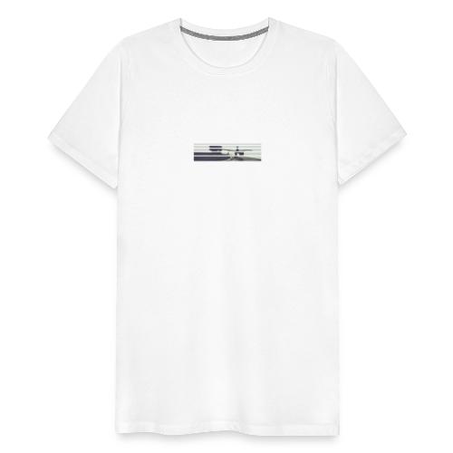 Es läuft Geschichte (Weiße Schrift) - Männer Premium T-Shirt