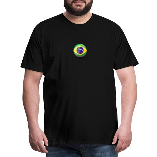 Símbolo da Bandeira do Brasil - Men's Premium T-Shirt